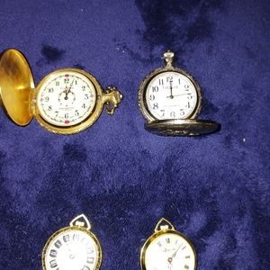 Four vintage watches they don't work but I don't think it's going to take much..